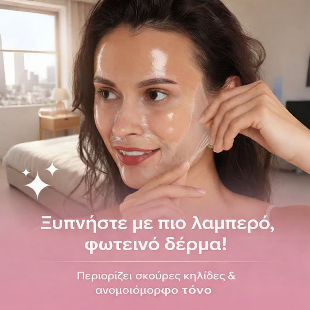 Μάσκα Νύχτας με Κολλαγόνο