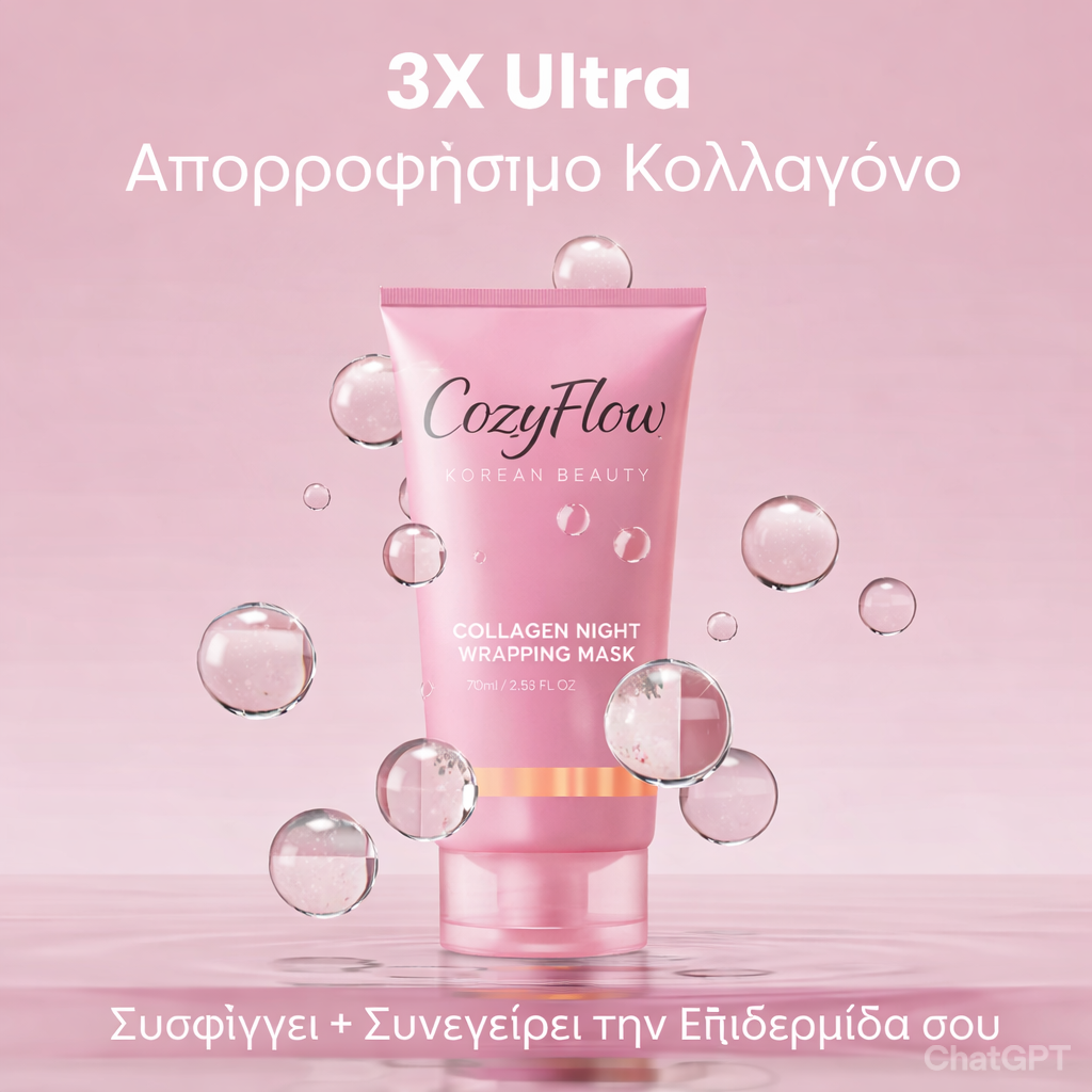 Μάσκα Νύχτας με Κολλαγόνο