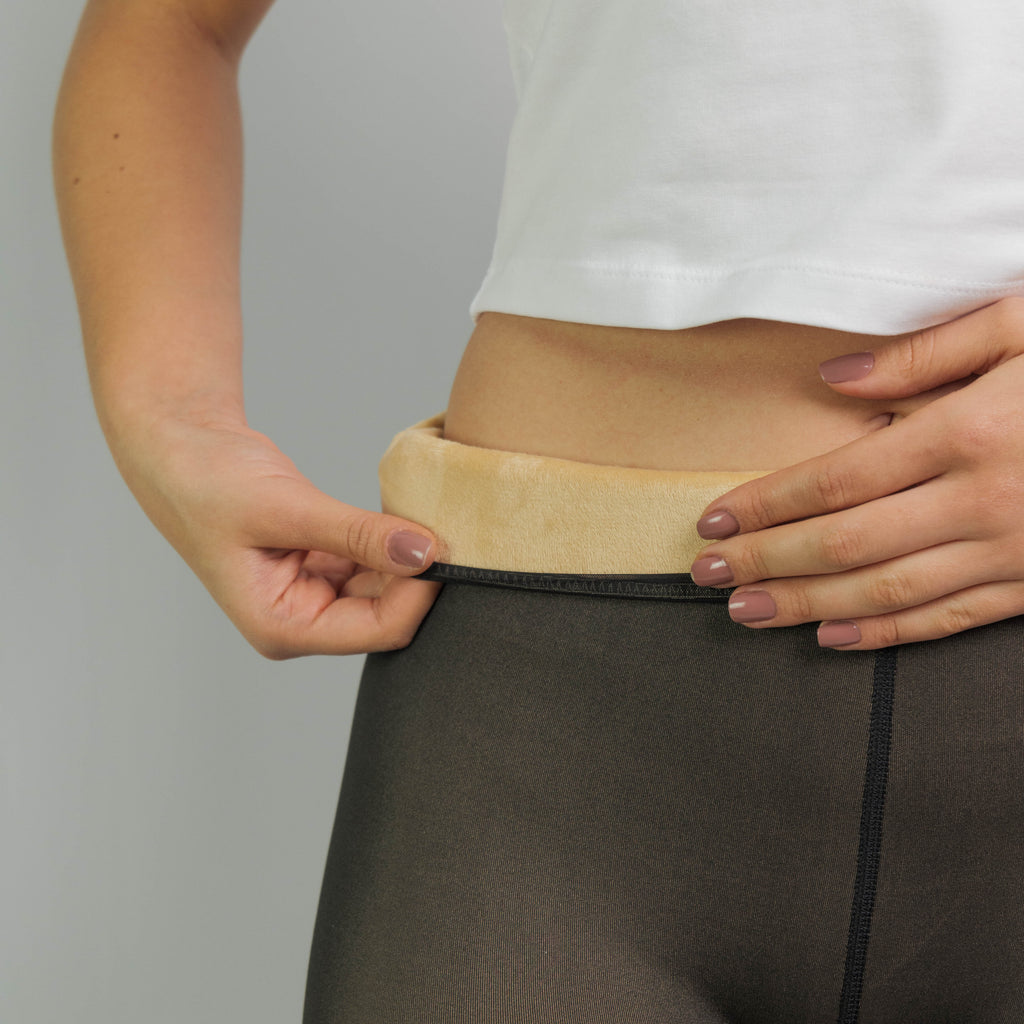 LEGGINGS IN PILE VELATI