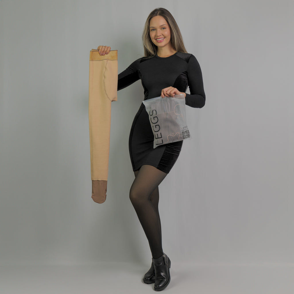 LEGGINGS IN PILE VELATI